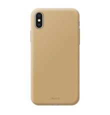 Чехол Air Case  для Apple iPhone Xs Max, золотой, Deppa