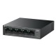 коммутатор TP-Link LS105LP, 5-Port 10/100 Mbps Desktop Switch with 4-Port PoE, 41W, 250m