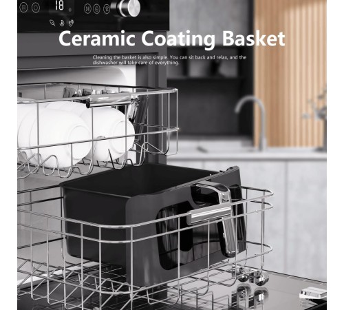 Аэрогриль LEACCO AF060 Air Fryer Black