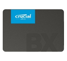 Твердотельный накопитель/ Crucial SSD BX500, 500GB, 2.5" 7mm, SATA3, 3D TLC, R/W 550/500MB/s, IOPs 95 000/61 000, TBW 120, DWPD 0.2 (12 мес.)