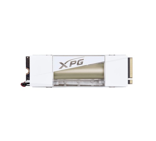 Твердотельный накопитель/ ADATA SSD XPG MARS 980 STORM, 1000GB, M.2(22x80mm), NVMe, PCIe 5.0 x4, 3D NAND, R/W 14000/10000MB/s, IOPs 1 600 000/1 650 000, TBW 740, DWPD 0.4, with Heat Sink (5 лет)