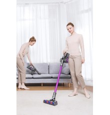 Пылесос вертикальный Jimmy Cordless Vacuum Cleaner H8 Pro Graphite+Purple