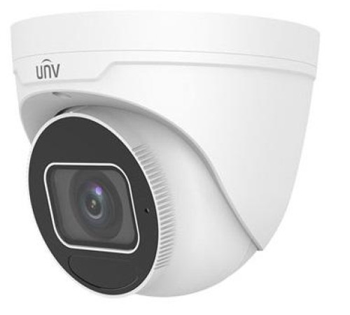 Камера Uniview Видеокамера IP купольная антивандальная, 1/2.7" 4 Мп КМОП @ 30 к/с, ИК-подсветка до 50м., LightHunter 0.002 Лк @F1.2, объектив 2.7-13.5 мм моторизованный с автофокусировкой, WDR, 2D/3D DNR, Ul
