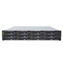 дисковая полка Infortrend JBOD 2U/12bay (GS) dual redundant controller expansion enclosure 4x 12Gb SAS ports, 2x(PSU+FAN module), 12xdrive trays, 2x 12G to 12 G SAS cables and 1xRackmount kit(JB 3012R)