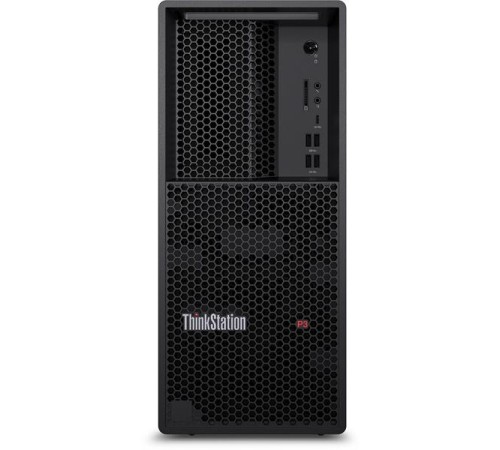 Рабочая станция Lenovo ThinkStation P3 Tower i7-14700, 32GB (1x32) DDR5, 1TB SSD M.2, NVIDIA RTX A2000 12GB, WiFi6E, BT, 500W, USB KB&Mouse, Win 11 Pro, 1Y