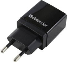 Defender Сетевой адаптер UPA-21 черный, 1xUSB, 5V/2.1А