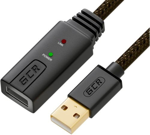 Greenconnect Удлинитель 3.0m USB 2.0, AM/AF, черно-прозрачный, с активным усилителем сигнала, 28/24 AWG, разъём для доп.питания, GCR-UEC3M2-BD2S-3.0m Greenconnect Удлинитель 3.0m USB 2.0, AM/AF, черно-прозрачный, с активным усилителем сигнала, 28/24 AWG, разъём для доп.питания, GCR-UEC3M2-BD2S-3.0m