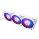 Водяное охлаждение для процессора/ Water Cooling System Thermalright Frozen Warframe Pro 360 White Argb (360mm, White, ARGB/ Fans: 3x120mm, 70.84CFM, 29.8dBA, 2000RPM/ Pump height 60mm, 23dBA, 3000RPM, Rad thickness 27mm/ S: 1200, 1700, 1851, 2011, 2066,
