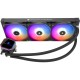 Система жидкостного охлаждения/ Water Cooling System Thermalright Frozen Prism 360 Black ARGB (360mm, Black, ARGB/ Fans: 3x120mm, 70.4CFM, 27dBA, 1850RPM/ Pump height 53mm, 23dBA, 3300RPM, Rad thickness 27mm/ S: 1700, 1200, 20XX, 115X, AM5, AM4)