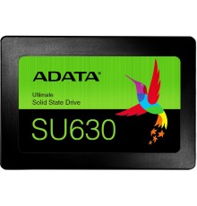 Твердотельный накопитель/ ADATA SSD Ultimate SU630, 480GB, 2.5" 7mm, SATA3, 3D QLC, R/W 520/450MB/s, IOPs 40 000/65 000, TBW 100, DWPD 0.2 (3 года)
