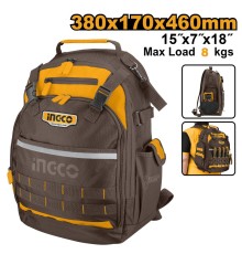 Рюкзак для инструментов Ingco HBP01028, 38 1746см, 8Кг