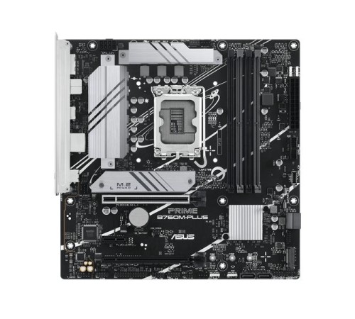Материнская плата ASUS PRIME B760M-PLUS, LGA1700, B760, 4*DDR5, 4*SATA, 2*M.2, 2*USB 3.2, 4*USB 2.0, 2*PCIx16, 1*PCIx1, DP+HDMI, mATX; 90MB1GY0-M0EAY0