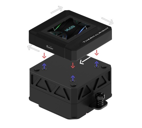 Водяное охлаждение для процессора/ Water Cooling System Thermalright Frozen Warframe SE 240 ARGB Black  (240mm, LED temp., Black, ARGB/ Fans: 2x120mm, 70.84CFM, 29.8dBA, 2000RPM/ Pump height 59mm, Rad thickness 27mm/ S: 1851, 1700, 1200, 115X, AM5, AM4)
