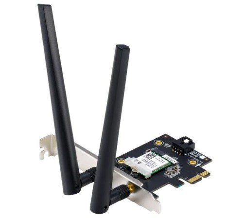 адаптер ASUS PCE-AXE5400 // AXE5400 // 2402 + 574Mbps, PCI-E Adapter, 2 antenna