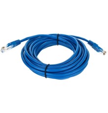 Патчкорд/ Патчкорд литой "Telecom" UTP кат.5е 5,0м синий
