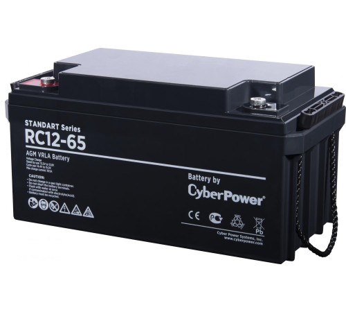 Аккумуляторная батарея SS CyberPower RC 12-65 / 12 В 65 Ач Аккумуляторная батарея SS CyberPower RC 12-65 / 12 В 65 Ач