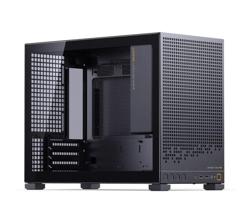 Корпус без блока питания/ Case JONSBO D32 PRO, Mini-Tower, TG, no fan, 2xUSB-A 3.2 + 1xUSB-C 3.2, mATX, mDTX, mITX Black Корпус без блока питания/ Case JONSBO D32 PRO, Mini-Tower, TG, no fan, 2xUSB-A 3.2 + 1xUSB-C 3.2, mATX, mDTX, mITX Black