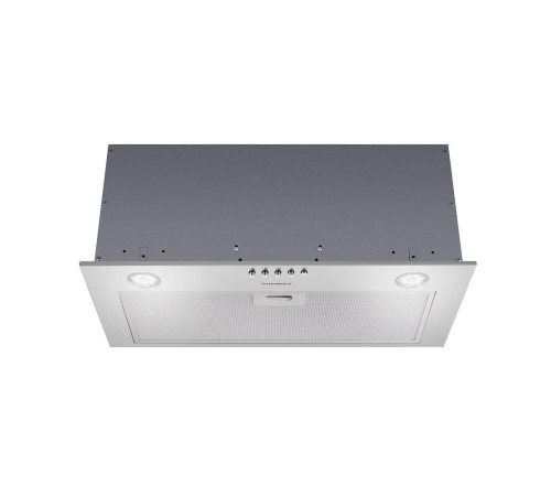 ВЫТЯЖКА MAUNFELD CROSBY POWER 60 INOX/ Тип: встраиваемая Цвет: нержавеющая сталь Управление: кнопочное Ширина, мм: 600 Полная потребляемая мощность, Вт: 350 Количество скоростей: 3 Максимальная производительность, м3/ч: 1050 Диаметр воздуховода, мм: 120 П