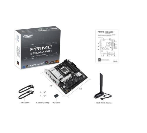 Материнская плата/ PRIME B850M-A WIFI Материнская плата/ PRIME B850M-A WIFI