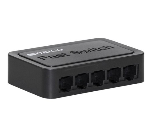 Коммутатор/ Unmanaged Switch 5x100Base-TX, plastic case