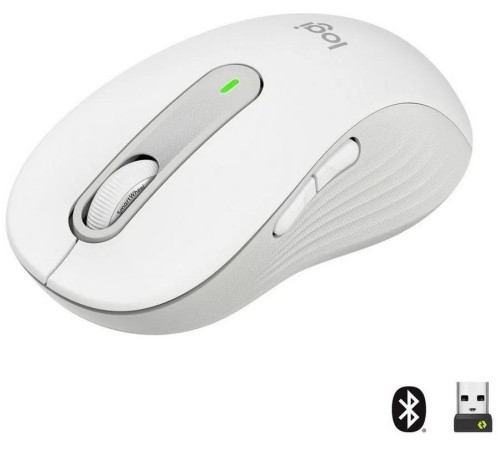 Мышь/ Logitech Wireless Mouse Signature M650L -OFF-WHITE-BT-M650 L