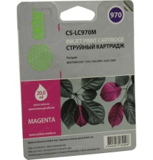 -/ Картридж струйный Cactus CS-LC970M пурпурный (20мл) для Brother MFC-260c/235c/DCP-150c/135c