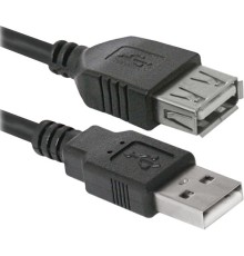 Defender USB кабель USB02-06 USB2.0 AM-AF, 1.8м