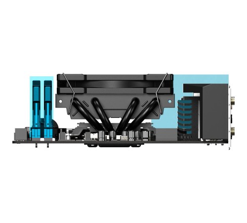 Кулер для процессора/ CPU Cooler ID-COOLING IS-40X V3 (100W, 4-pin PWM, 45mm, Al, 4x6mm, 1x92mm, 46CFM, 35.2dBA, 2800RPM, S: 1851/1700/1200/115X, AM5/AM4, Black) Кулер для процессора/ CPU Cooler ID-COOLING IS-40X V3 (100W, 4-pin PWM, 45mm, Al, 4x6mm, 1x92mm, 46CFM, 35.2dBA, 2800RPM, S: 1851/1700/1200/115X, AM5/AM4, Black)