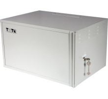 Шкаф Шкаф антивандальный пенального типа, 6U 560x400 мм, серый