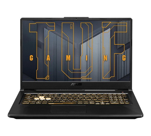 Ноутбук/ ASUS TUF A17 FA706NFR-HX007 17.3"(1920x1080 (матовый, 144Hz) IPS)/AMD Ryzen 7 7435HS(3.1Ghz)/16384Mb/512PCISSDGb/noDVD/Ext:nVidia GeForce RTX2050(4096Mb)/Cam/BT/WiFi/48WHr/war 1y/2.6kg/Graphite Black/DOS Ноутбук/ ASUS TUF A17 FA706NFR-HX007 17.3"(1920x1080 (матовый, 144Hz) IPS)/AMD Ryzen 7 7435HS(3.1Ghz)/16384Mb/512PCISSDGb/noDVD/Ext:nVidia GeForce RTX2050(4096Mb)/Cam/BT/WiFi/48WHr/war 1y/2.6kg/Graphite Black/DOS