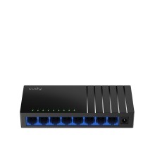 Коммутатор/ 8-Port Gigabit Desktop Switch, 8 10/100/1000M RJ45 Ports, IGMP Snooping, Loop Detection/Prevention, 802.1p/DSCP QoS, Desktop Plastic Case, Power Saving, Plug & Play