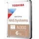 Жесткий диск/ HDD Toshiba N300 NAS SATA3 6Tb 3.5" 7200 256Mb (analog HDWG160UZSVA) 1 year warranty