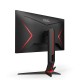 Монитор игровой 23.8'' 16:9 1920х1080(FHD) IPS, 165 Hz, 300 cd/m2, 1000:1, 80M:1, 1ms, VGA, 2xHDMI, DP, USB-Hub, Height adj, Pivot, Tilt, Swivel, Speakers, Black+Cherry (Мятая упаковка)