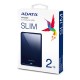 Внешний жесткий диск/ Portable HDD 2TB ADATA HV620S (Blue), USB 3.2 Gen1, 115x78x11.5mm, 152g /3 года/