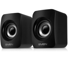 SVEN 130, чёрный, USB, акустическая система 2.0,  мощность 2x3 Вт(RMS)