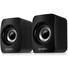 SVEN 130, чёрный, USB, акустическая система 2.0,  мощность 2x3 Вт(RMS)