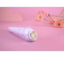 Косметологический аппарат для подтяжки лица Fittop L-Thermage, RF/EMS лифтинг, розовый