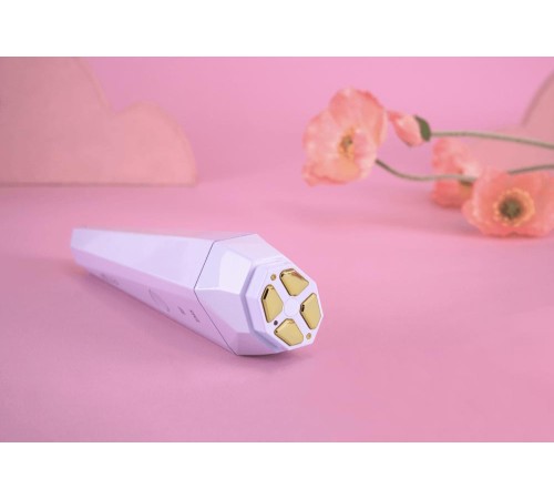 Косметологический аппарат для подтяжки лица Fittop L-Thermage, RF/EMS лифтинг, розовый Косметологический аппарат для подтяжки лица Fittop L-Thermage, RF/EMS лифтинг, розовый