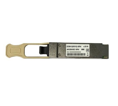 Трансивер QSFP+/ QSFP+ Transceiver, 40GBase-SR4, MPO, 850nm, Multi-mode, OM3:100M/OM4:150M Трансивер QSFP+/ QSFP+ Transceiver, 40GBase-SR4, MPO, 850nm, Multi-mode, OM3:100M/OM4:150M