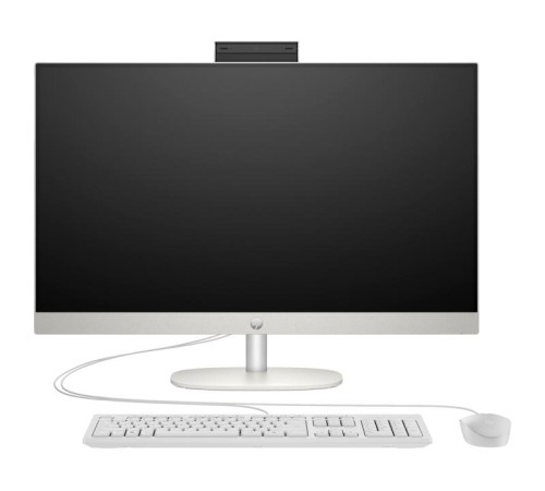 Моноблок/ HP All-in-One 27-cr1003nh 27"(1920x1080)/Intel Core Ultra 7 155U(2Ghz)/16384Mb/512PCISSDGb/noDVD/Int:Intel Iris X/Cam/WiFi/war 1y/Starry White/DOS + Eng kbd, mouse Моноблок/ HP All-in-One 27-cr1003nh 27"(1920x1080)/Intel Core Ultra 7 155U(2Ghz)/16384Mb/512PCISSDGb/noDVD/Int:Intel Iris X/Cam/WiFi/war 1y/Starry White/DOS + Eng kbd, mouse