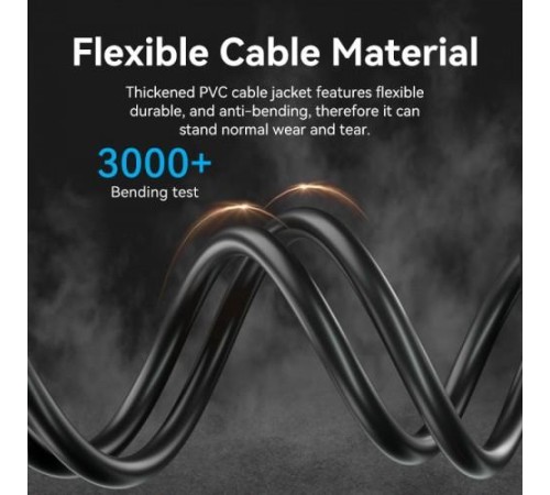 Кабель Vention HDMI High speed v2.0 with Ethernet 19M/19M - 15м Кабель Vention HDMI High speed v2.0 with Ethernet 19M/19M - 15м