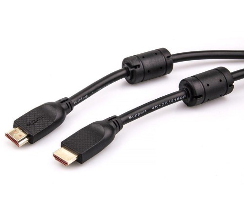 Кабель/ Кабель HDMI 19M/M ver 2.0, 5М,2 фильтра, Aopen/Qust <ACG517D-5M>
