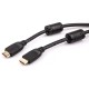 Кабель/ Кабель HDMI 19M/M ver 2.0, 5М,2 фильтра, Aopen/Qust <ACG517D-5M>