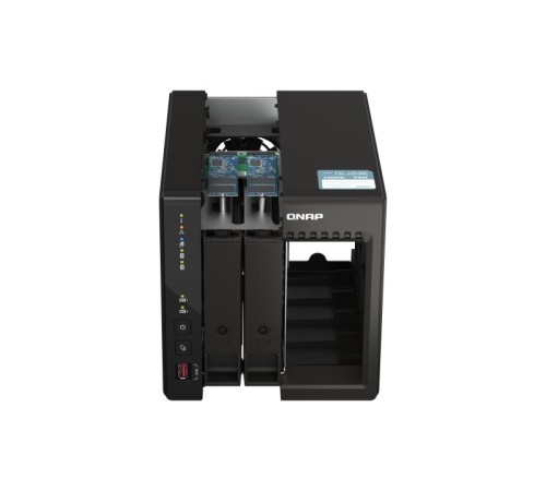 Система хранения данных QNAP SMB QC 2.0GHzCPU/8gb(16)/2 bay SATA (3.5" or 2.5")/2xM.2/2x2.5 GbE/2xHDMI/iSCSI/1xPS/3YW TS-253E-8G-EU-QL