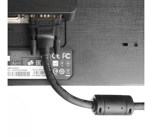 Greenconnect Кабель SVGA 15.0м чёрный, позолоченные контакты, ферритовые кольца, OD8.0mm. 15M / 15M Premium GCR-VM2VM2-15.0m, 28/28 AWG, двойной экран Greenconnect Кабель SVGA 15.0м чёрный, позолоченные контакты, ферритовые кольца, OD8.0mm. 15M / 15M Premium GCR-VM2VM2-15.0m, 28/28 AWG, двойной экран