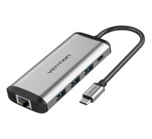 Мультифункциональный хаб Vention USB Type C 9 в 1