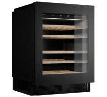 Винный шкаф ASKO/ Арт. 741134 ; Винный климатический шкаф, дизайн ELEMENTS, встраиваемый, 82х59.5х57.3 см, 44 бутылки, А++, 1 температурная зона, черный