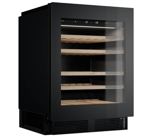 Винный шкаф ASKO/ Арт. 741134 ; Винный климатический шкаф, дизайн ELEMENTS, встраиваемый, 82х59.5х57.3 см, 44 бутылки, А++, 1 температурная зона, черный