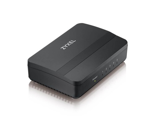 Коммутатор/ ZYXEL GS-105S v2 switch, 5 ports 1000 Mbps, desktop, with priority ports Коммутатор/ ZYXEL GS-105S v2 switch, 5 ports 1000 Mbps, desktop, with priority ports