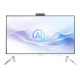 Моноблок MSI Modern AM273Q AI AiO 27" WQHD (2560x1440)IPS AG Non-touch, Core Ultra 5 125U (1.3GHz), 16Gb DDR5(2*8GB), 512GB SSD M.2, Intel UHD, WiFi, BT, camera, WirelessKB&mouse Eng/Rus, No OS,1y,White